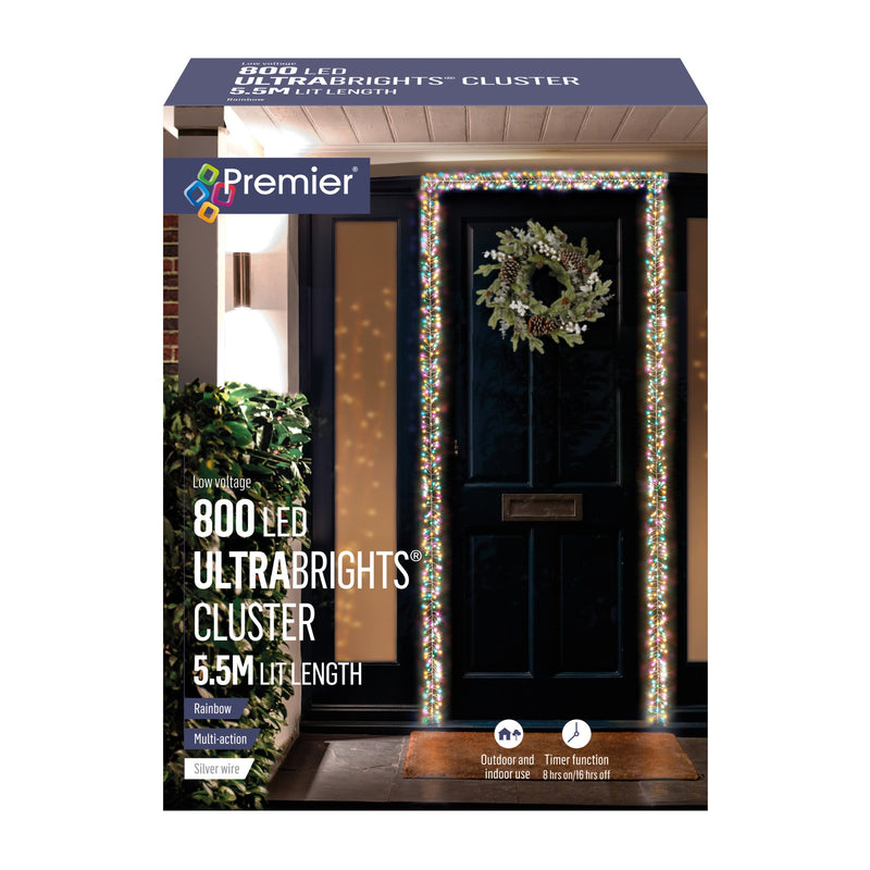 800 Rainbow Ultrabright Door Cluster Lights