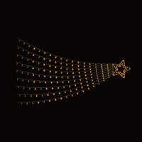 3m Warm White Digital Effect Shooting Star with 320 LEDs