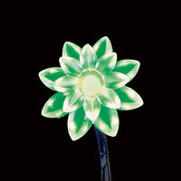 Set of 4 60cm Multi Coloured Lotus Path Lights