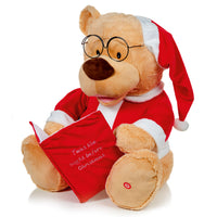 70cm Giant Animated Story Telling Teddy Bear ~ The Night Before Christmas