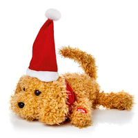 Laughing Rolling Santa's Helper Christmas Puppy - 2