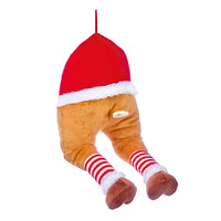Hanging Christmas Reindeer with Animated Kicking Legs