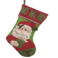 Ho Ho Ho Santa Handmade Christmas Stocking - 2