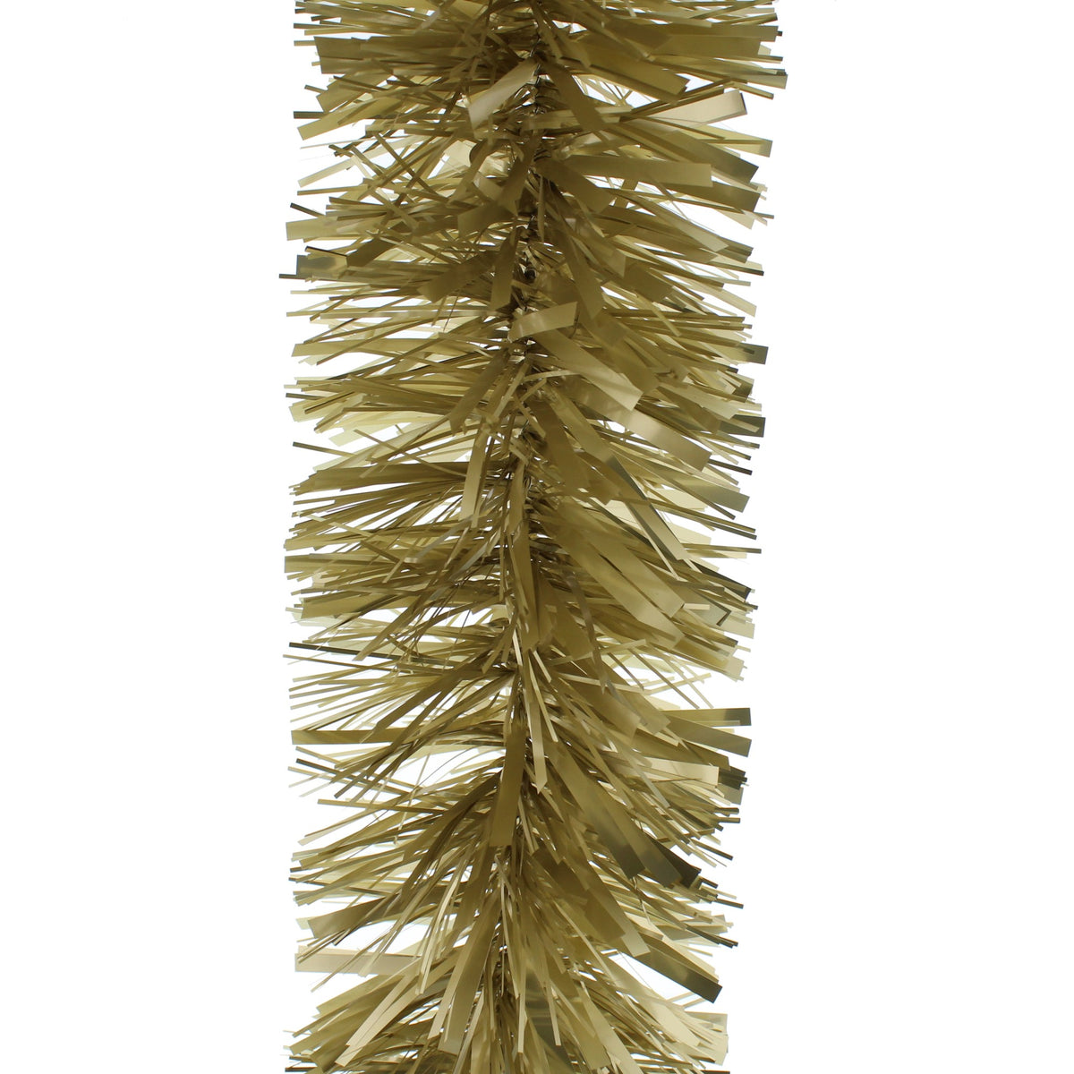 2 Metre Matt Champagne Luxury Chunky Cut Fine Tinsel