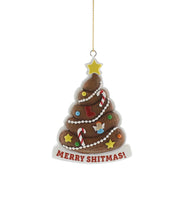 Merry S***mas Novelty Christmas Tree Decoration