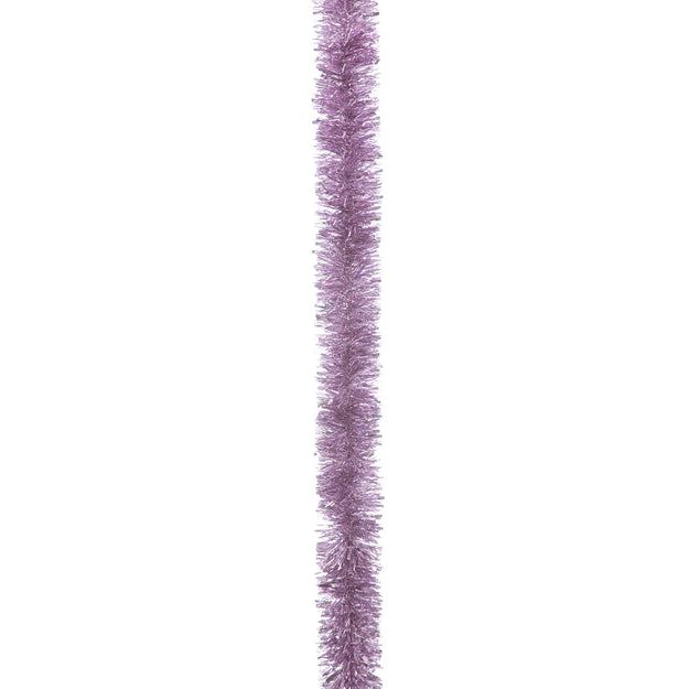 Blush Pink 200cm x 10cm Chunky Cut Tinsel