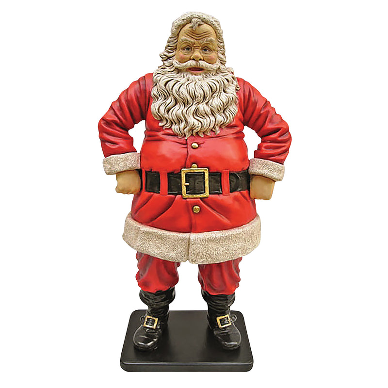 1.2m Jolly Standing Santa Christmas Display Prop