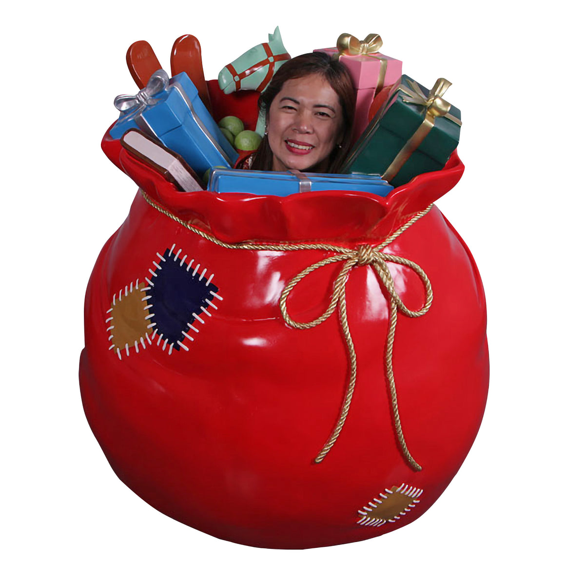 1m Fun Santa's Sack Full of Gifts Christmas Photo Opportunity Prop