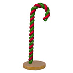 2m Giant Freestanding Christmas Candy Cane Prop in Red and Green