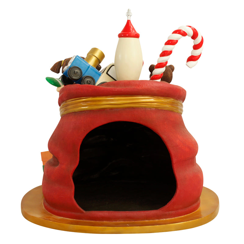 1.4m Large Santa's Sack Full of Toys Christmas Photo Opportunity Prop