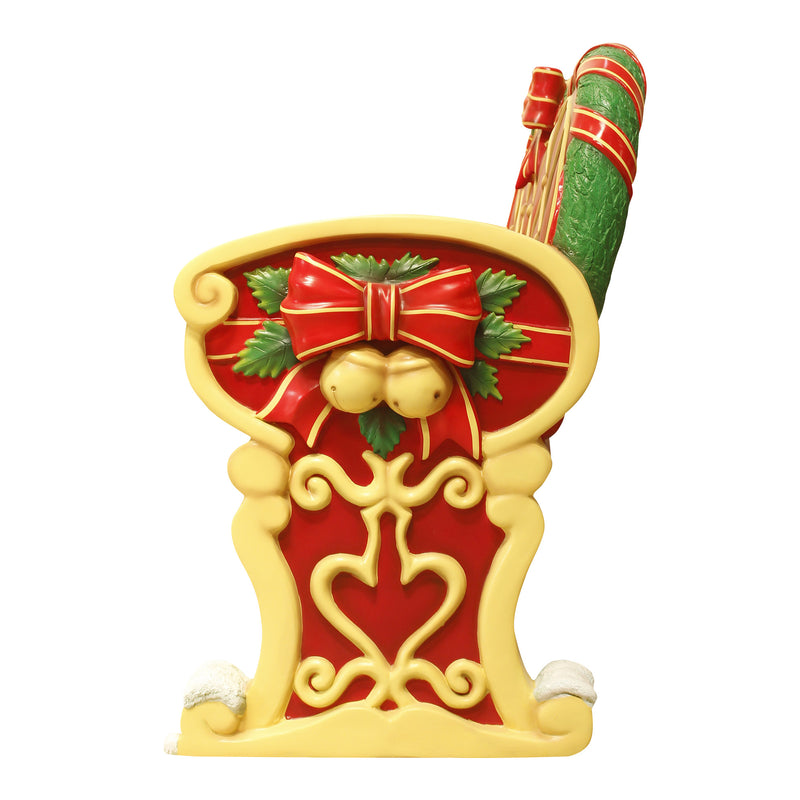 2m Festive Santa Bench Photo Opportunity Seat
