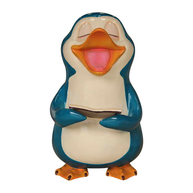 90cm Fun Festive Singing Penguin Christmas Display - Squeek