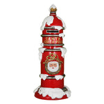 1.4m Red Snowy North Pole Christmas Mail Box Display Prop