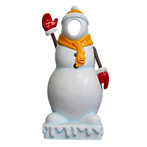 1.4m Festive Snowman Christmas Photo Opportunity Prop