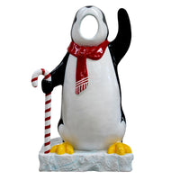 1.6m Arctic Penguin Christmas Photo Opportunity Prop