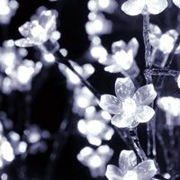 1.5m Multi Function Ice White Cherry Blossom Tree with 200 LEDs