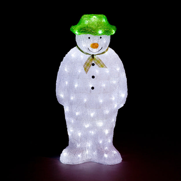 The Snowman Large Acrylic with 100 LEDs
