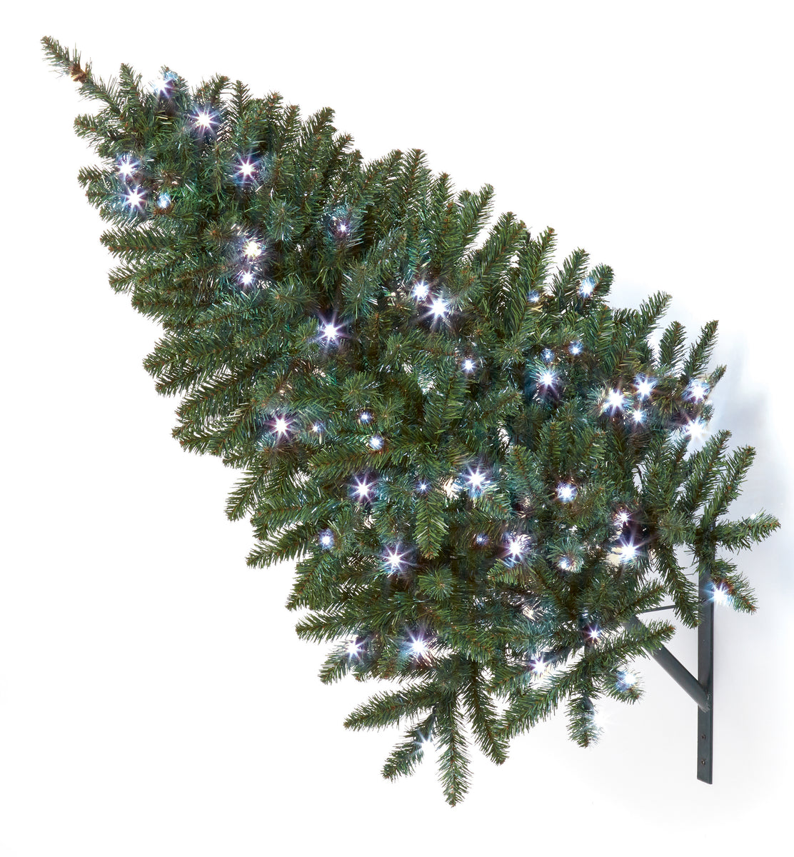 3ft Pre Lit Wall Christmas Tree with Metal Bracket