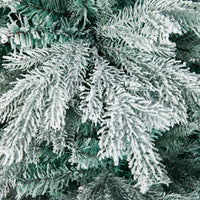 6ft Frozen Meribel Spruce Snow Flocked Artificial Christmas Tree