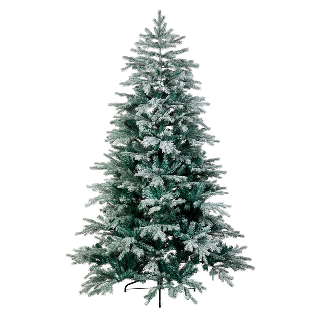 6ft Frozen Meribel Spruce Snow Flocked Artificial Christmas Tree
