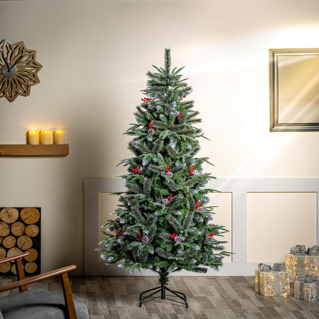 8ft Slim New Jersey Spruce Artificial Christmas Tree