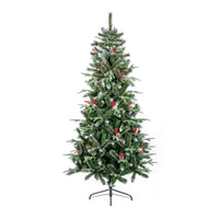 8ft Slim New Jersey Spruce Artificial Christmas Tree