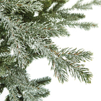 7ft Frozen Spruce Luxury Artificial Christmas Tree with Stand