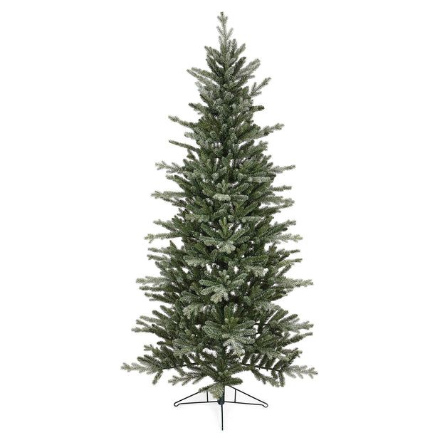 7ft Frozen Spruce Luxury Artificial Christmas Tree with Stand