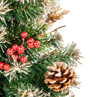 2ft Pre Dressed Tabletop Christmas Tree with Gold Decorations