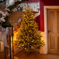 2000 Vintage Gold and Red Treebrights Multi Action LED Lights with Timer
