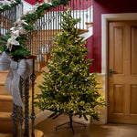 1000 Warm White Treebrights Multi Action LED Lights with Timer on Clear Cable