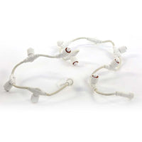 XP Range Connectable  Curtain Top 1.25m White Cable