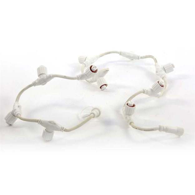 XP Range Connectable  Curtain Top 1.25m White Cable