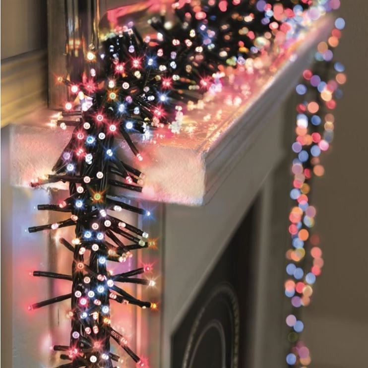 2000 Rainbow Multi Action LED Cluster Timer Lights