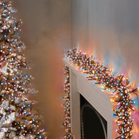720 Rainbow Multi Action LED Cluster Lights with Timer