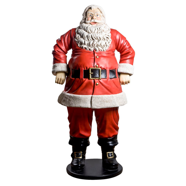 1.8m Large Jolly Standing Santa Christmas Display Prop