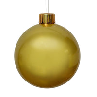 40cm Giant Gold Inflatable Christmas Tree Bauble with Hanger