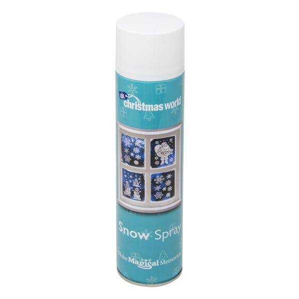 Bulk Pack of 12 600ml Giant Decorative Snow Spray