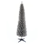 5ft Grey Pencil Pine Slim Artificial Christmas Tree