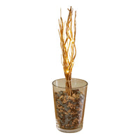 Pre Lit 40cm Gold Twigs with 16 Warm White LEDs