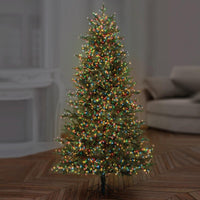 1000 Multi Coloured Treebrights Multi Action LED Lights with Timer