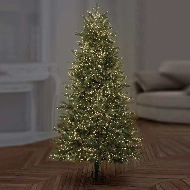 1000 Warm White Treebrights Multi Action LED Lights with Timer