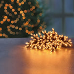 600 Vintage Gold Multi Action Battery Powered LED Lights with Timer
